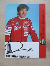 Christian Danner Autogramm signed 12x16 cm Postkarte 