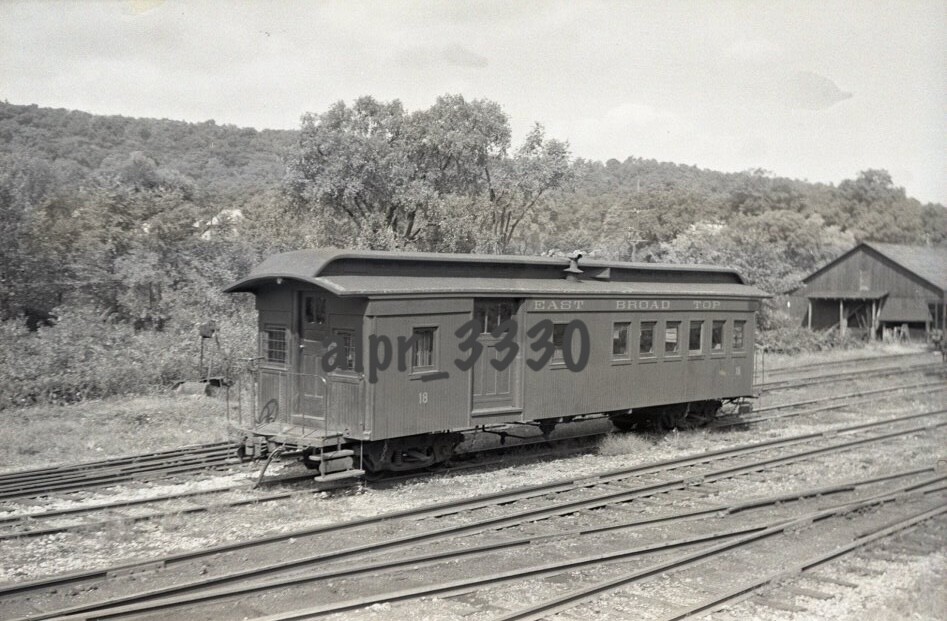 Original Negative East Broad Top 18 Orbisonia PA Yards 9/17/1950 eBay