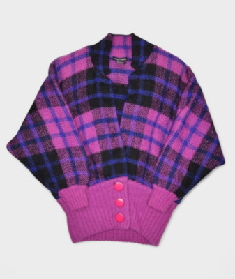 IB Diffusion Sweater Womens L Wool Mohair Sweater Oversized Cardigan Chunky Knit