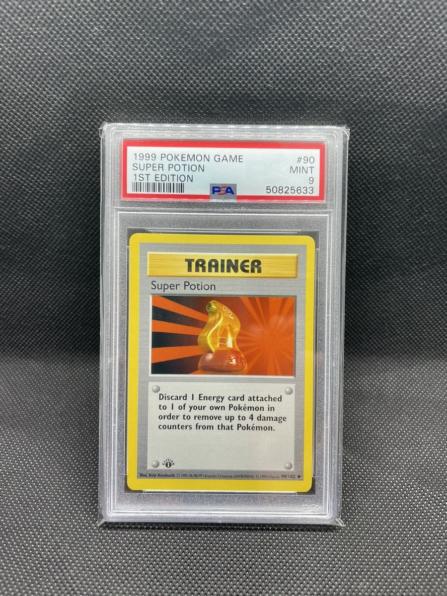 Super Potion 英語版 1st edition Rare 1st Edition Super Potion Trainer Pokemon Card 117/130