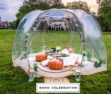 London Only Dome Igloo Bubble Tent Pop Up Gazebo Hire- We deliver and collect. 
