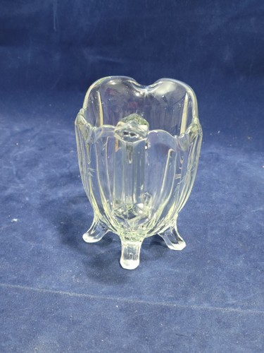 Vintage Art Deco Glass Creamer Pitcher, Indiana Glass From The Early 1900s - Picture 4 of 15