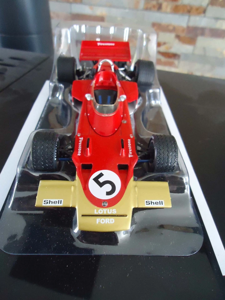 LOTUS 72C J.RINDT 1970 1/24 collection presse sans boite - Photo 4/4