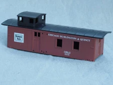 RCR - HO CABOOSE SIDE DOOR, SMALL - CHICAGO BURLINGTON & QUINCY #2506