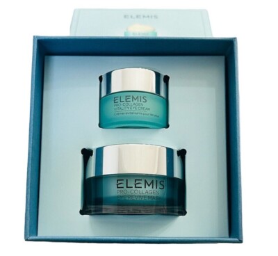 Elemis Pro-Collagen Vitality Eye Cream & Eye Revive Mask 15ml See The Difference