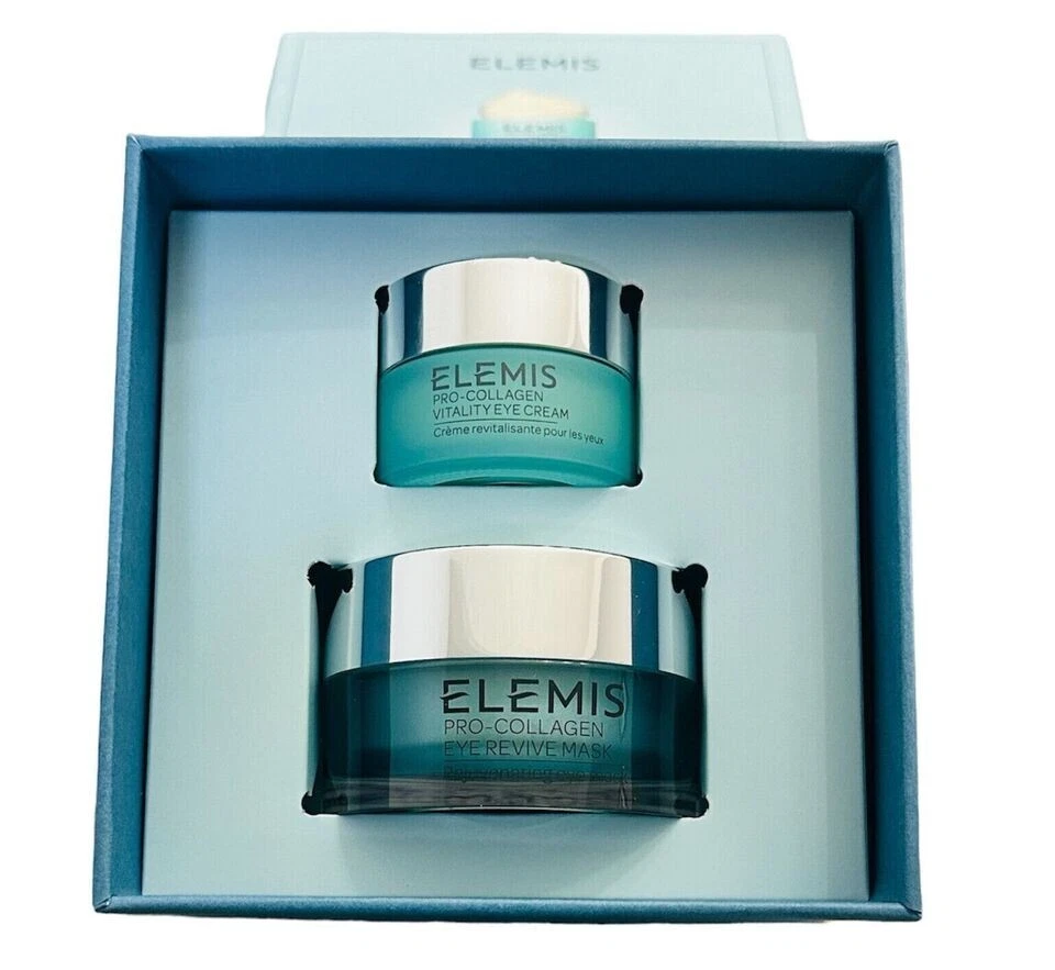Elemis Pro-Collagen Vitality Eye Cream & Eye Revive Mask 15ml Duo Exptn 2027 Caixa - Imagem 2 de 4