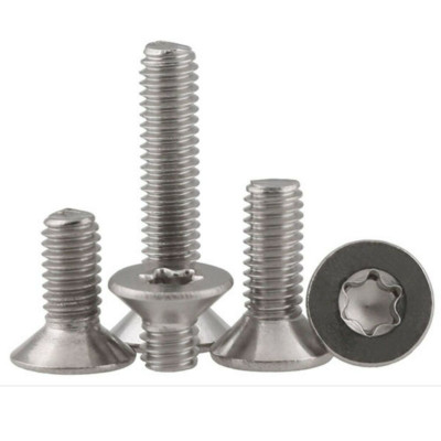 M5 M6 M8 304 Stainless Steel Star Flat Head Torx Screws Bolts Variations Size