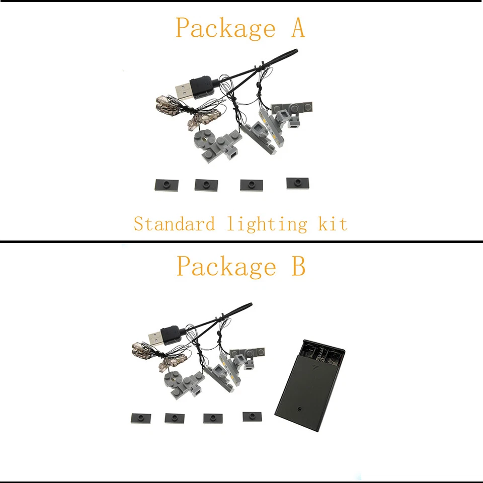 LED Light Kit For 21046 LEGOs Architecture Empire State Building Bricks Set - Image 2 of 4