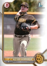Victor Lizarraga 2022 Bowman 1st Prospects Baseball Card#BP-127 San Diego Padres