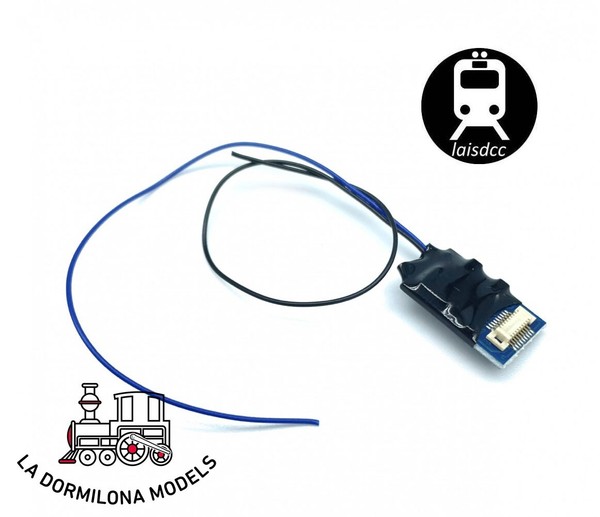 LAISDCC 870015 Decoder Micro locomotoras Next18 NMRA pines 15*9.5*2.9mm c.101