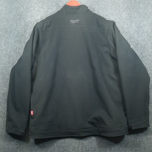 Milwaukee M12 Heated Jacket Mens 2XL Black Full Zip Toughshell No Battery - Picture 6 of 17