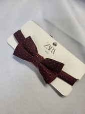 Zara Kids Bowtie Neck Boys Brand New SIZE Medium RED 5904D