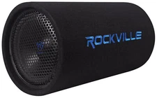 Rockville RTB10A 10" 500w Powered Subwoofer Bass Tube + Bass Remote