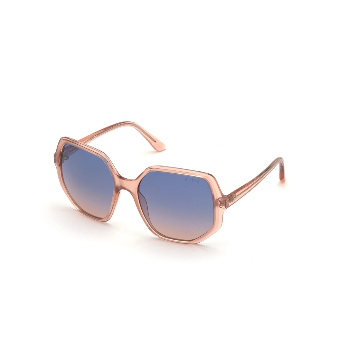 Guess Rose-Tinted Square Sunglasses GUESS GU7891-72T-53 Sunglasses - Walmart.com main image 3