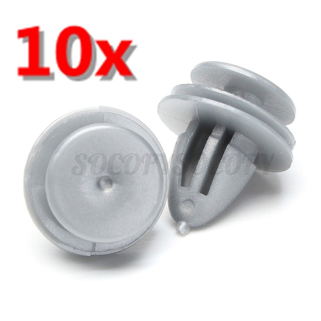 10x Interior Door Panel Trim Retainer Fastener Clips For Honda Civic