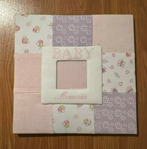 *Álbum de recortes bordado retazos 12x12 álbum recuerdos de bebé con 20 páginas ampliables - Imagen 1 de 6