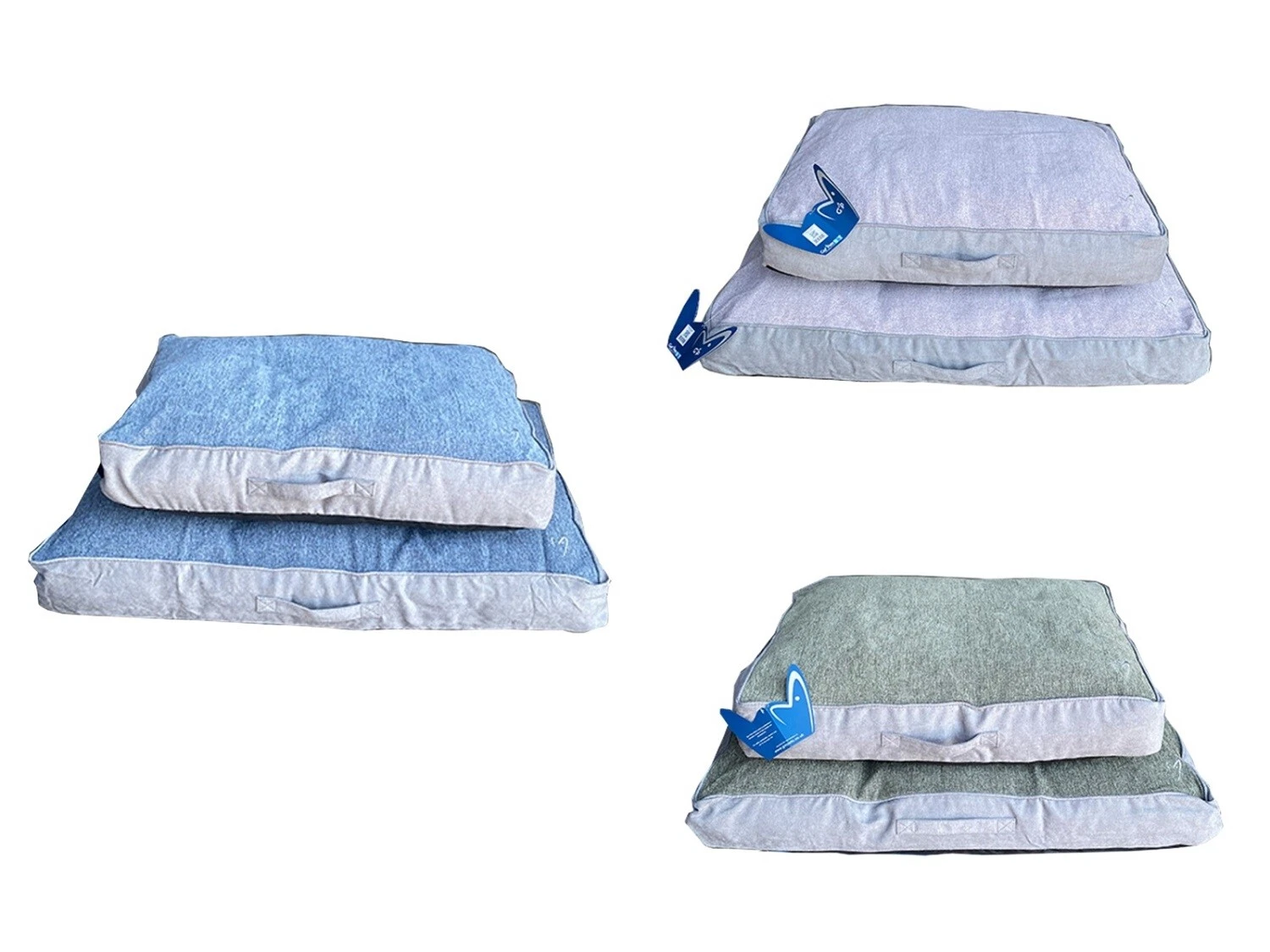Pet Dog Sleeper Mattress Bed Gor Pets Camden Fleece & Faux Suede Puppy Cushion