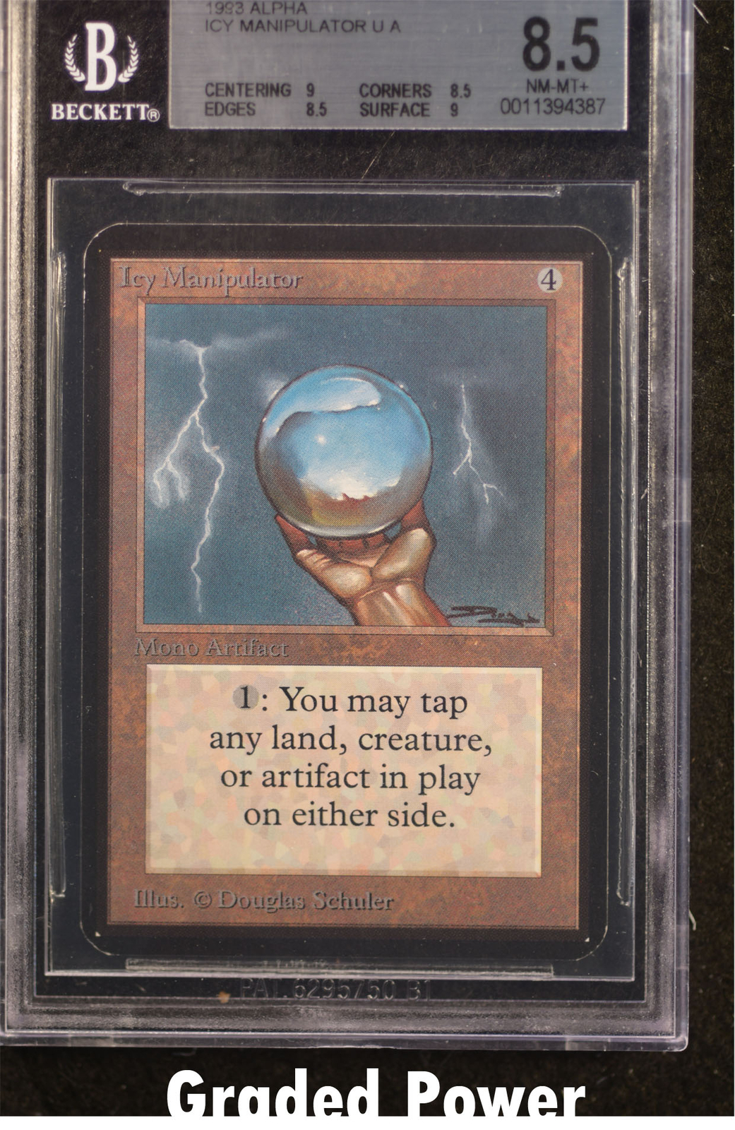 Alpha Icy Manipulator BGS 8.5 (4387) Magic MTG Graded Card
