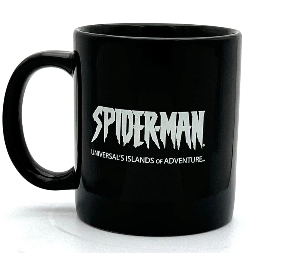 Canecas de café MARVEL SPIDER-MAN UNIVERSAL ISLANDS of ADVENTURE (tm) 18 oz 2002(c) - Imagem 3 de 4