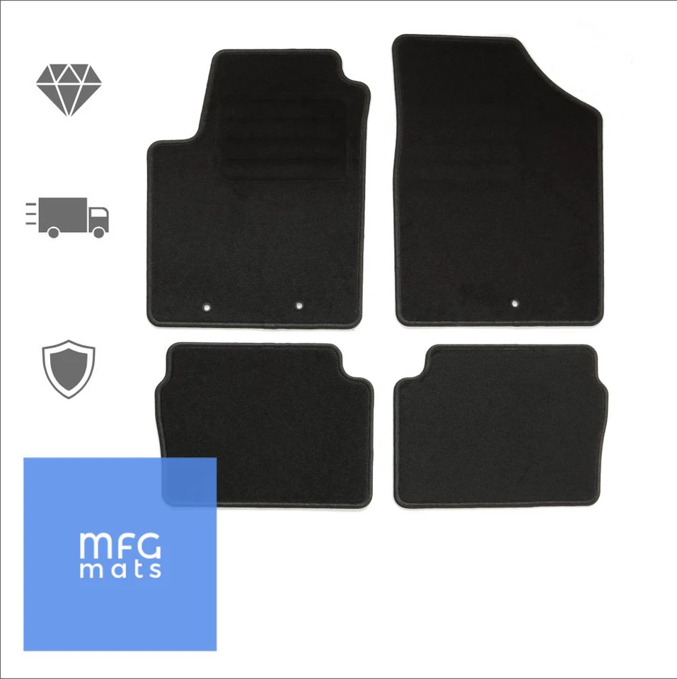 Fussmatten für Hyundai i10 I Bj. 2007-2013 Fußmatten Autoteppiche BASIC