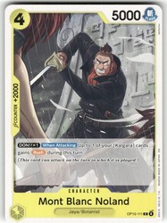 Mont Blanc Noland OP15-111 Common Adventure on Kami's Island One Piece TCG