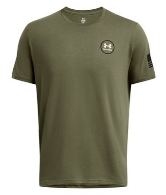 Under Armour 1382996 UA Men's 3XL Freedom Mission Made Snake OD