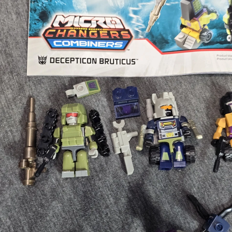 Transformers Kreo (Kre-o) - Juego Combinador Bruticus - Completo Más Extras Foto 2 de 4