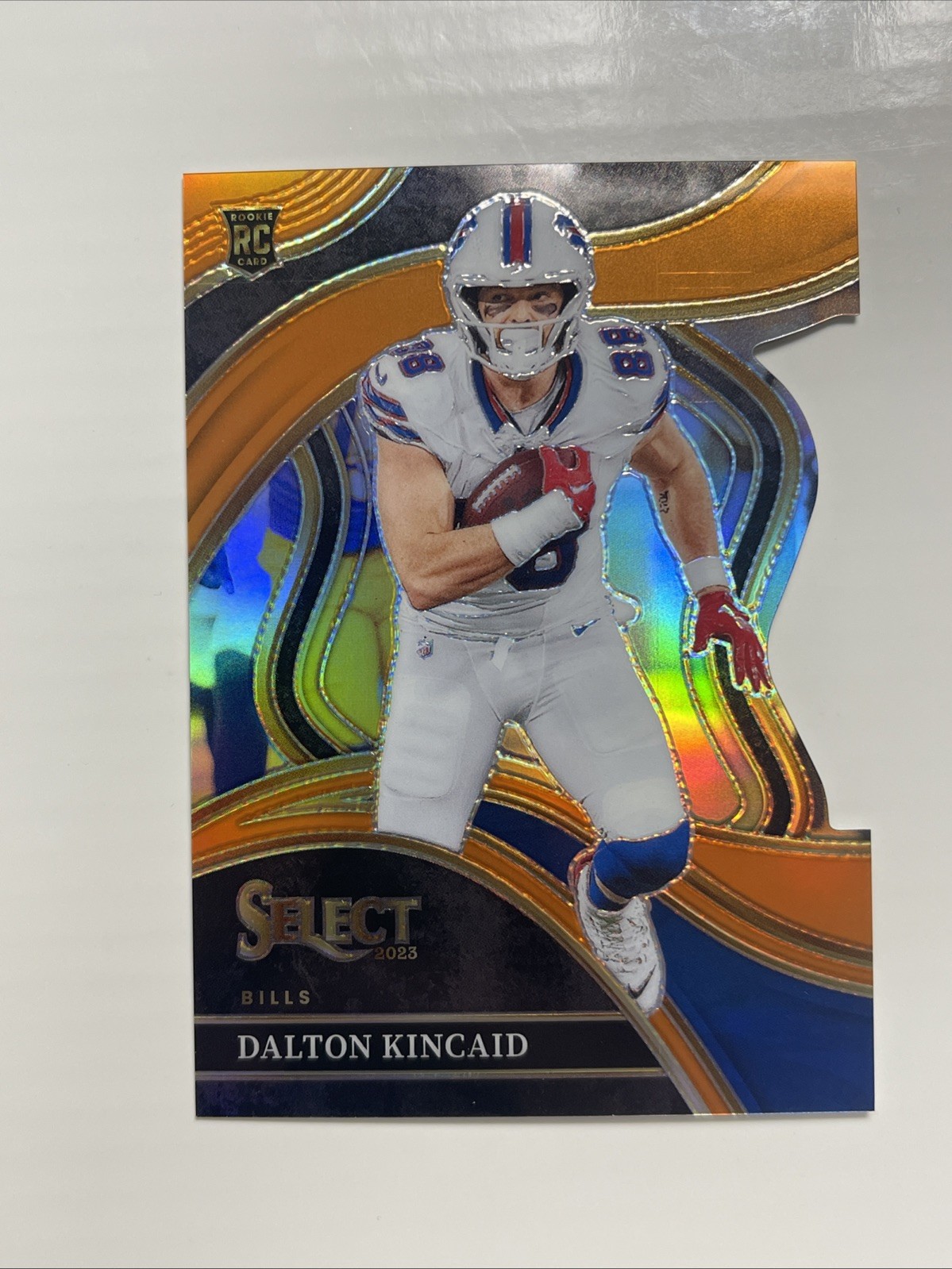 2023 Panini Select Club Level Dalton Kincaid #281 Orange Prizm Die-Cut /399 RC
