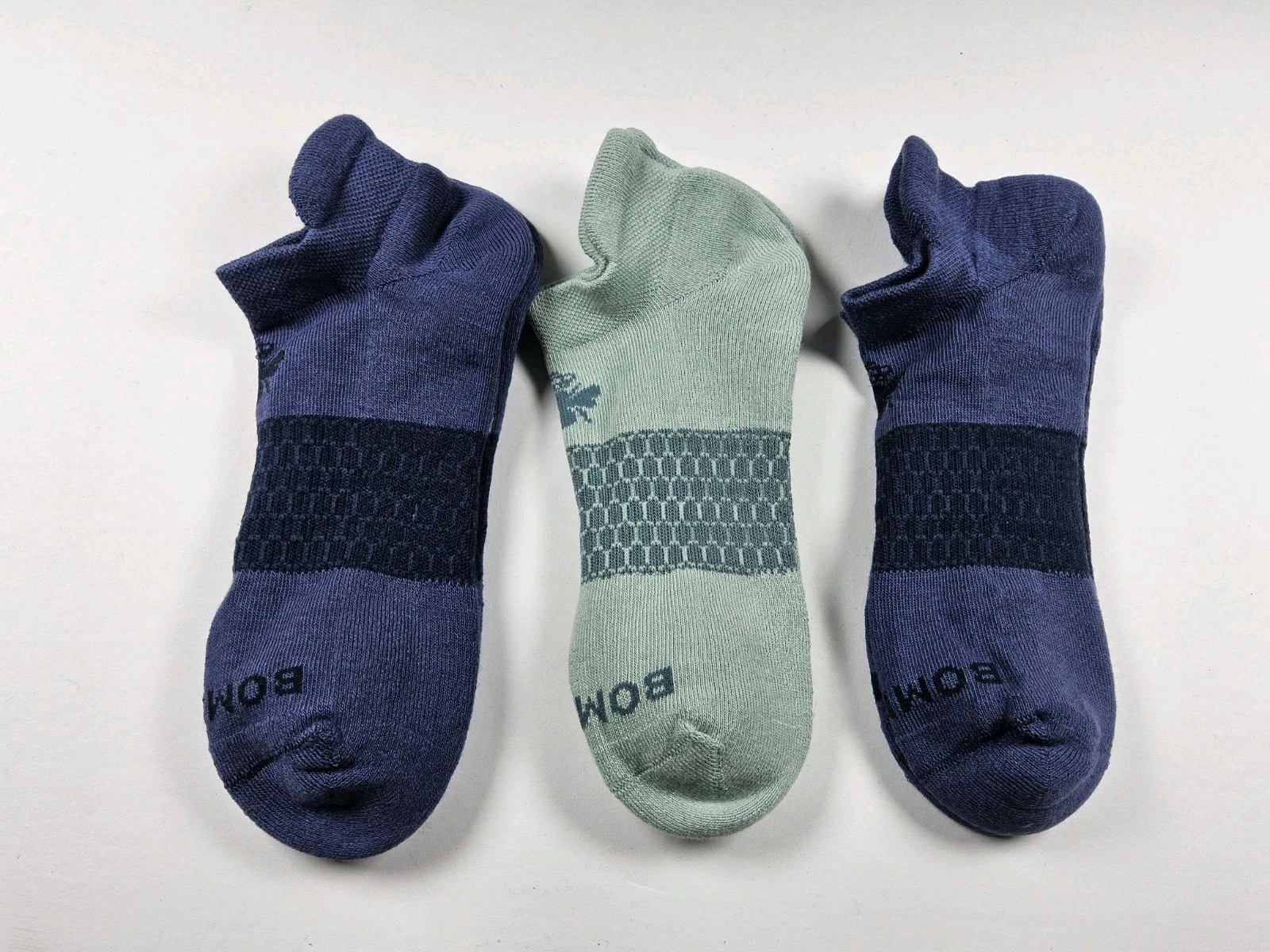 Bombas Original Athletic Ankle Socks Lot Of 3 Pairs Size M