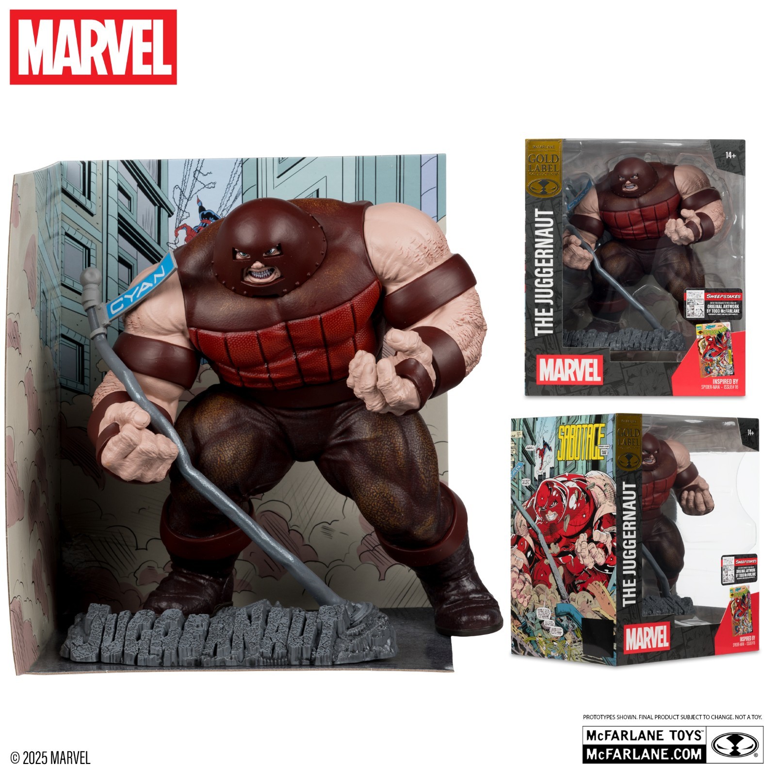 Figurine Juggernaut 1/10 Spider-Man 16 réplique originale de collection avec décor