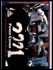 1993 Pro Set Power #4 Deion Sanders / Tim McKyer Combos