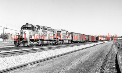 CSX 8414 SD40-2 Hamlet NC 3-25-1995 W Calloway Neu 5x8 Foto