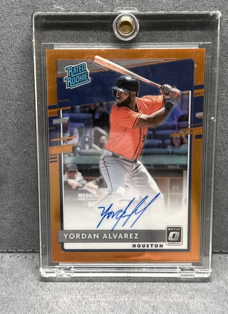 2020 Panini Donruss Optic - Rated Rookie Signatures Yordan Alvarez #RRS-YA