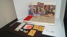 Vintage 1972/1979 CLUE Board Game No. 45 Parker Brothers Type II Cards -COMPLETE
