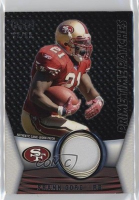 2009 Topps Unique Prime Time Patch 32/99 Frank Gore #PTP-54 Patch 7bt