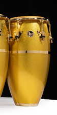 LP Galaxy Fiberglass 11" Quinto with Gold Sparkle w/ Gold Hardware