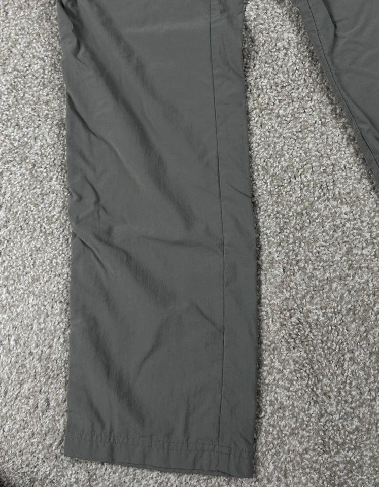 Exofficio Pants Mens 30 Gray Lightweight Performance Hiking Outdoors Camp *31x31 - Image 3 of 4