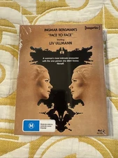 Face to Face (Ansikte Mot Ansikte) (Blu-ray, 1976) Imprint BRAND NEW