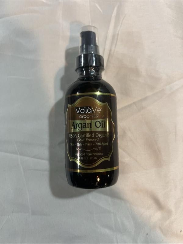 VoilaVe Voila Ve Organics Body Skin Hair Anti-Aging Certified Organic Argan Oil