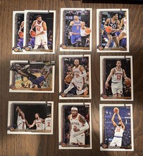 New York Knicks Lot - 15 Cards - 2025 Topps, 24 Prizm, 2023 Phoenix, 22 Mosaic