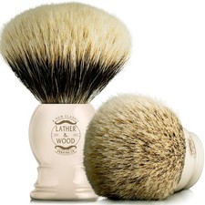 Pure Badger Shaving Brush  Premium Handmade   Simply the Best Luxury Men  s Sh...