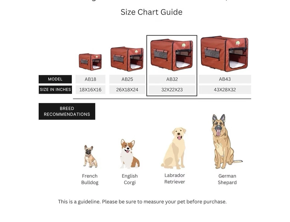 Go Pet Club 32” Soft Collapsible Dog Crate, Portable Pet Carrier, Mesh Windows! - Image 4 of 4