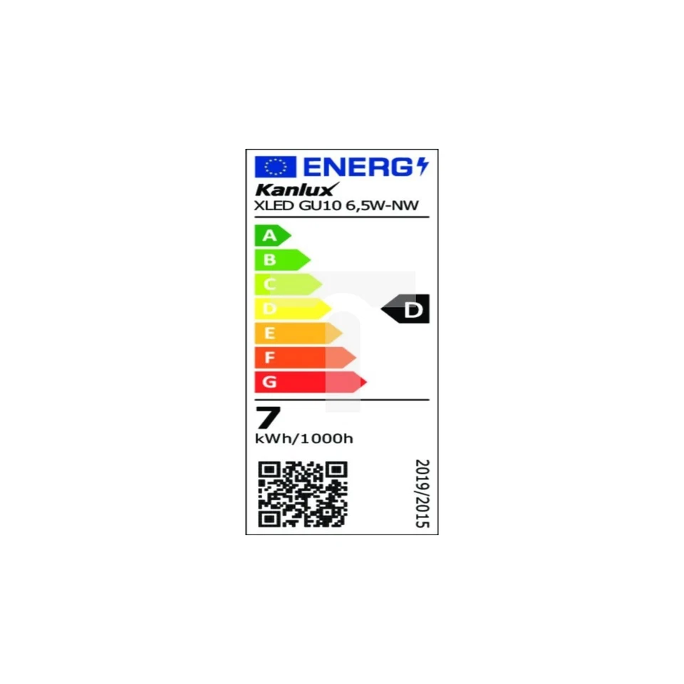 GU10XLED GU10 LED Bombilla 6,5W-NW 880lm 4000K Color XLED 38414 - Imagen 1 de 1