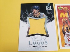 Alexander Radulov Nashville 2007 - 2008 UD The Cup Limited Logos Blank Back