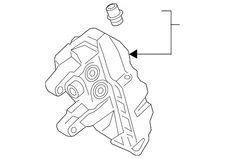 Genuine Ford Caliper FR3Z-2552-E
