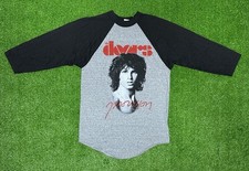 Vintage 1983 The Doors Jim Morrison Lizard King Jersey Shirt M Single Stitch USA