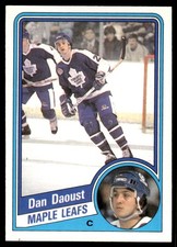 1984-85 O-Pee-Chee VTG OPC Hockey Dan Daoust Toronto Maple Leafs #299