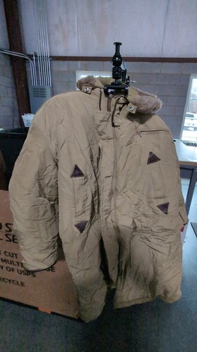 Helly Hansen Urban Parka Beige Long Insulated Faux Fur Hood women Winter Jacket