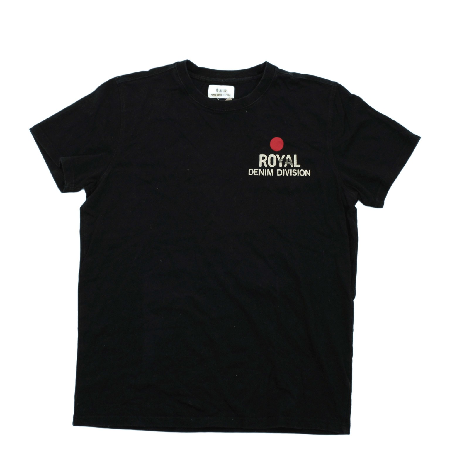 ALTRA Royal Denim Division T Shirt Uomo M Nera 100% Altro