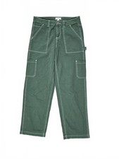 Garage Green Baggy Utility Cargo Pants Sz 5/S Gorpcore Skater Streetwear Utility